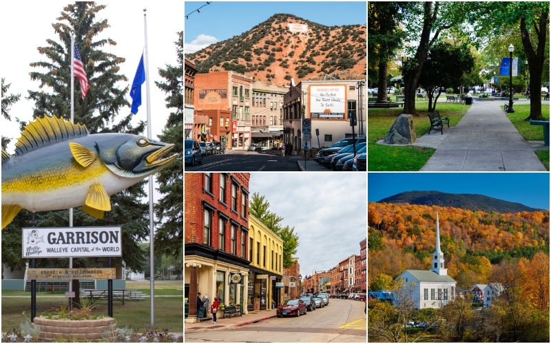 The Best Small Towns Across America | Alamy Stock Photo by Franck Fotos & Shutterstock