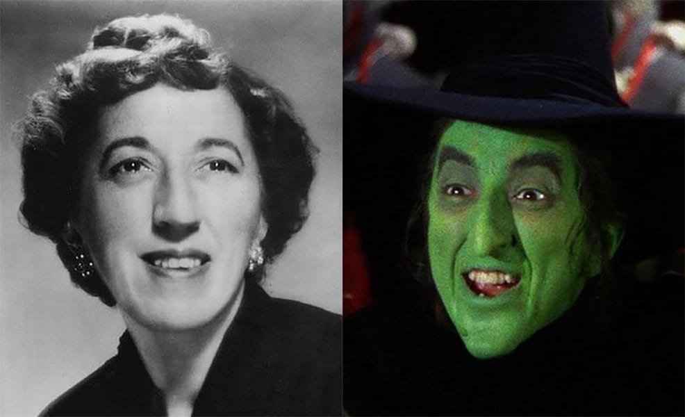 Margaret Hamilton As The Wicked Witch Of The West | 