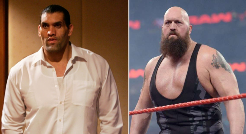 The Great Khali vs. Big Show | Getty Images Photo by Satish Bate/suplexretweet