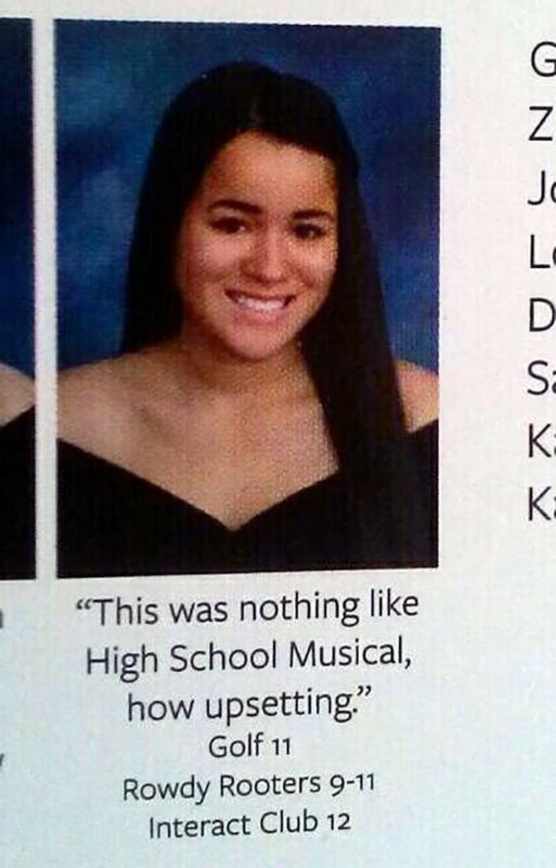 Hilarious Senior Yearbook Quotes That Cannot Be Unseen – Page 59 – History  A2Z