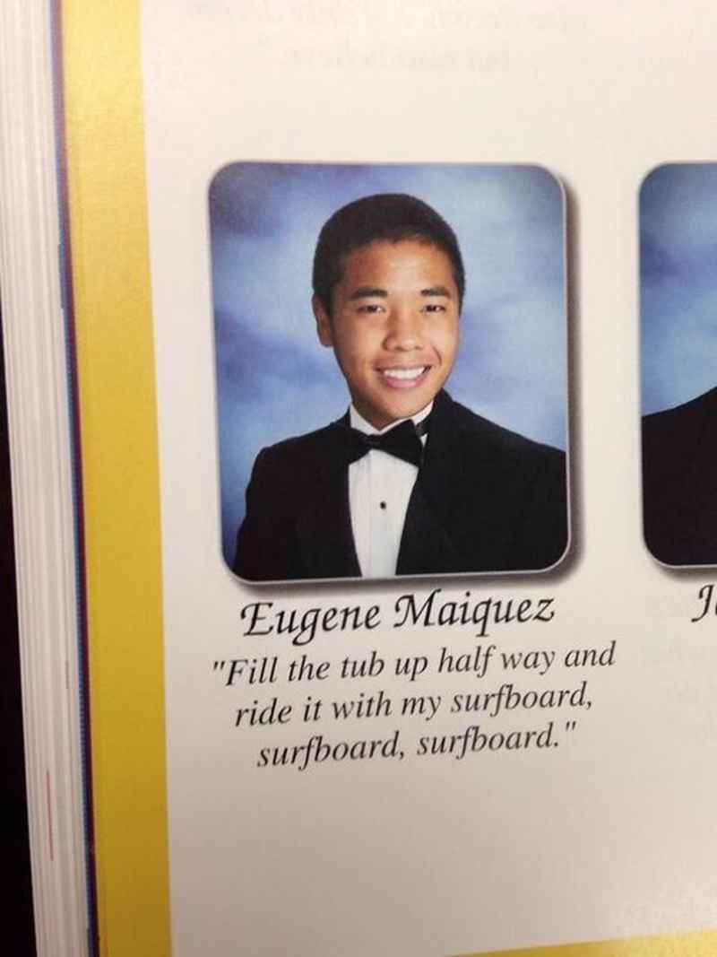 Hilarious Senior Yearbook Quotes That Cannot Be Unseen – Page 121 – History  A2Z