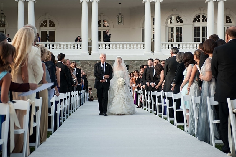 Chelsea Clinton’s Lavish Wedding | Getty Images Photo by Genevieve de Manio