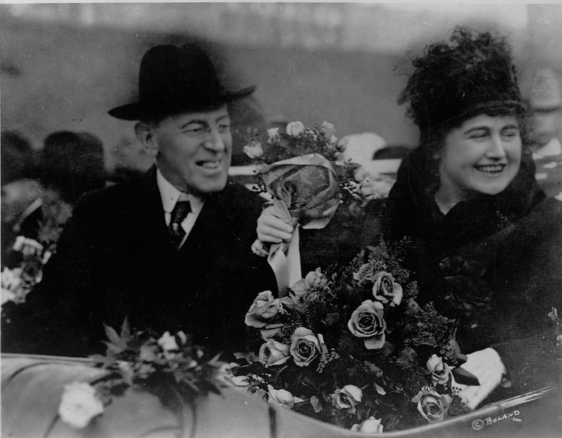 Edith Wilson Was One of Her Husband's Advisers | Getty Images Photo by Library of Congress/Corbis/VCG