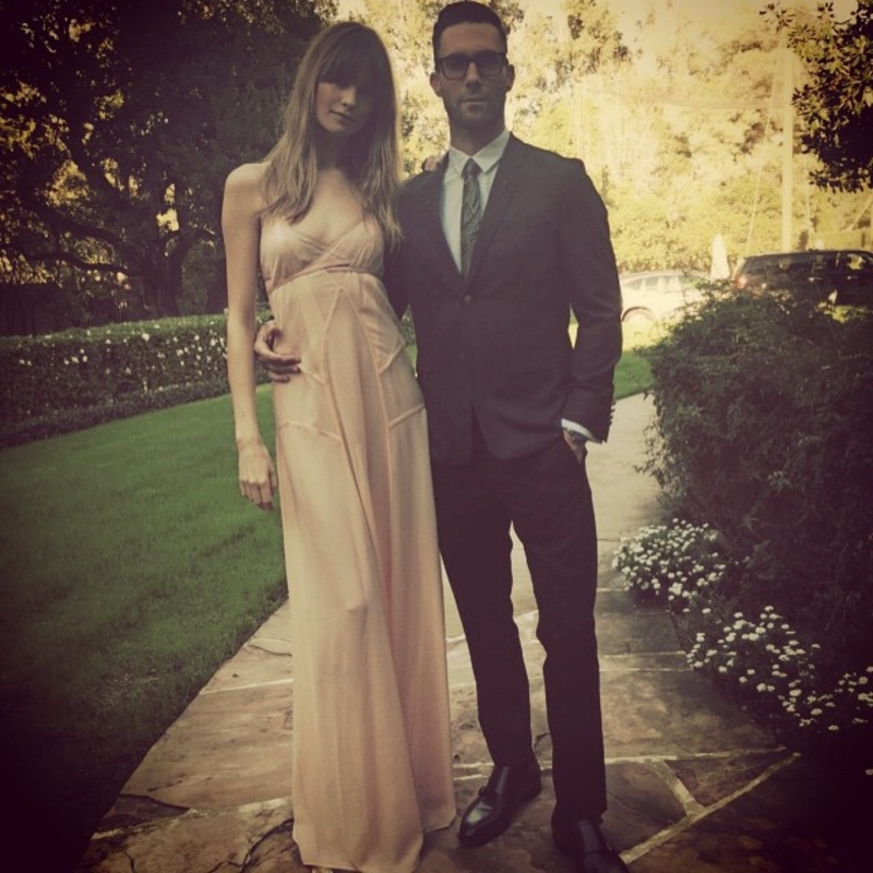 Adam Levine and Behati Prinsloo | Instagram/@behatiprinsloo