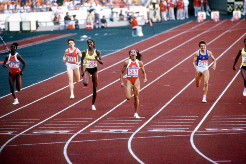 FLORENCE GRIFFITH-JOYNER | Getty Images Photo by S&G/PA Images