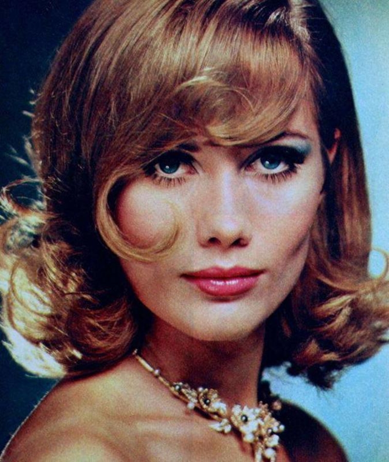 The Swedish Model and Actress Maud Adams, in 1966.