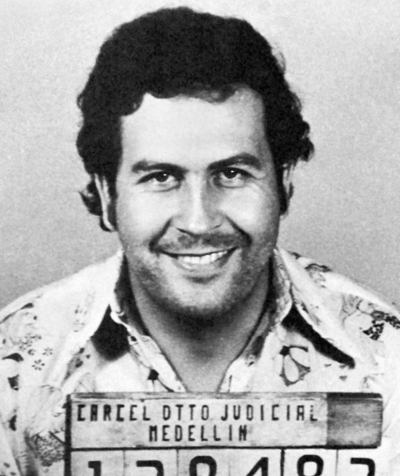 Pablo Escobar's Mug Shot, 1976 | Alamy Stock Photo by IanDagnall Computing