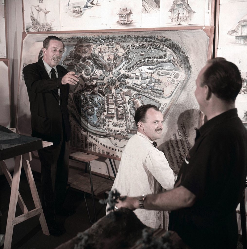 Disneyland Plans, 1954 | Getty Images Photo by Earl Theisen Collection