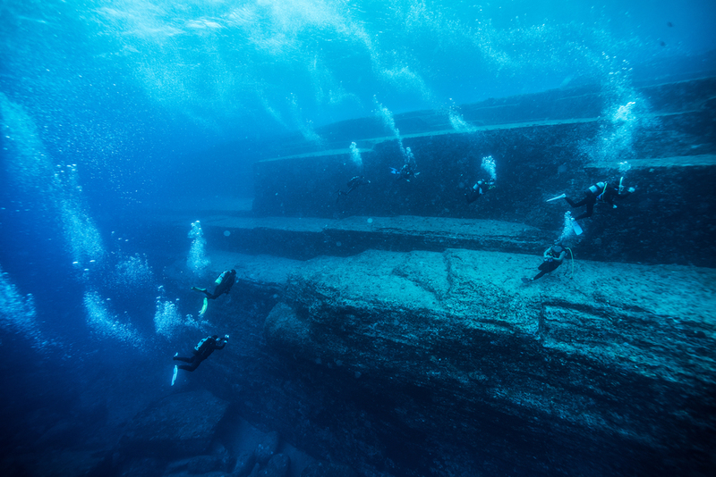 Giant Underwater Pyramids | Hoiseung Jung/Shutterstock