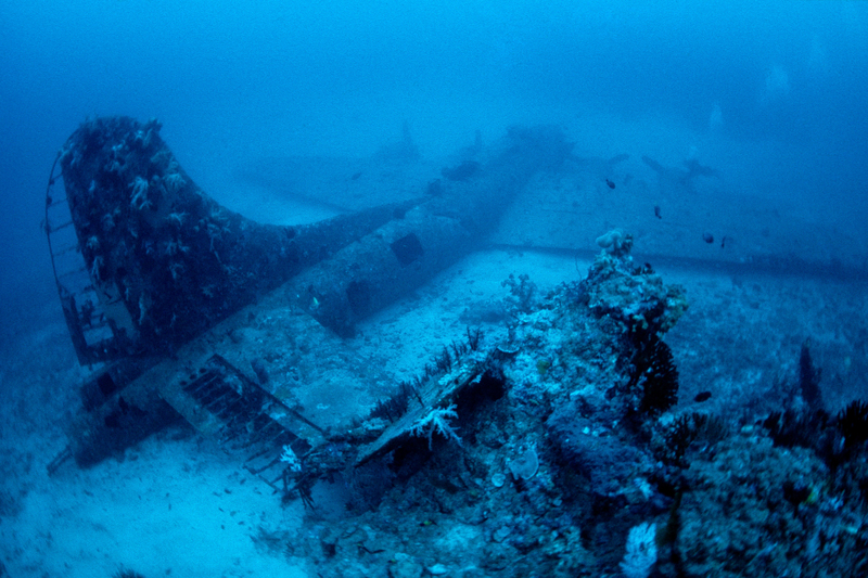 The ‘Black Jack’ Aircraft Wreck | Alamy Stock Photo by Avalon.red/Oceans Image