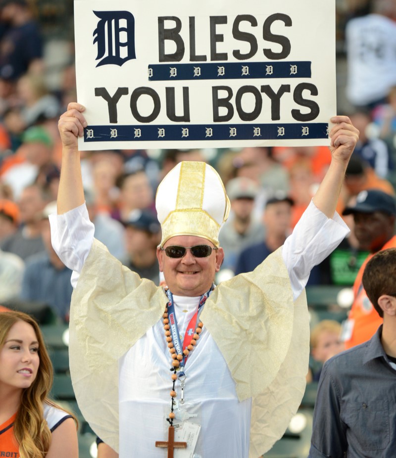 God Bless | Getty Images Photo by Mark Cunningham/MLB