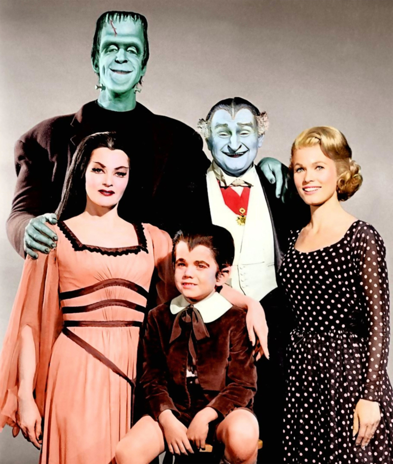 The Munsters and The Addams Family's - Just a Coincidence | Alamy Stock Photo by Pictorial Press Ltd 