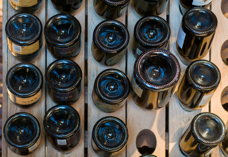 Dip in Wine Bottle | Alamy Stock Photo