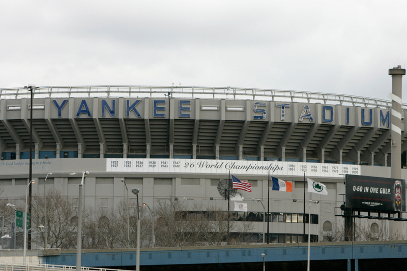 Old Yankee Stadium (New York City, USA) | Alamy Stock Photo by JoeFoxBelfast/Radharc Images