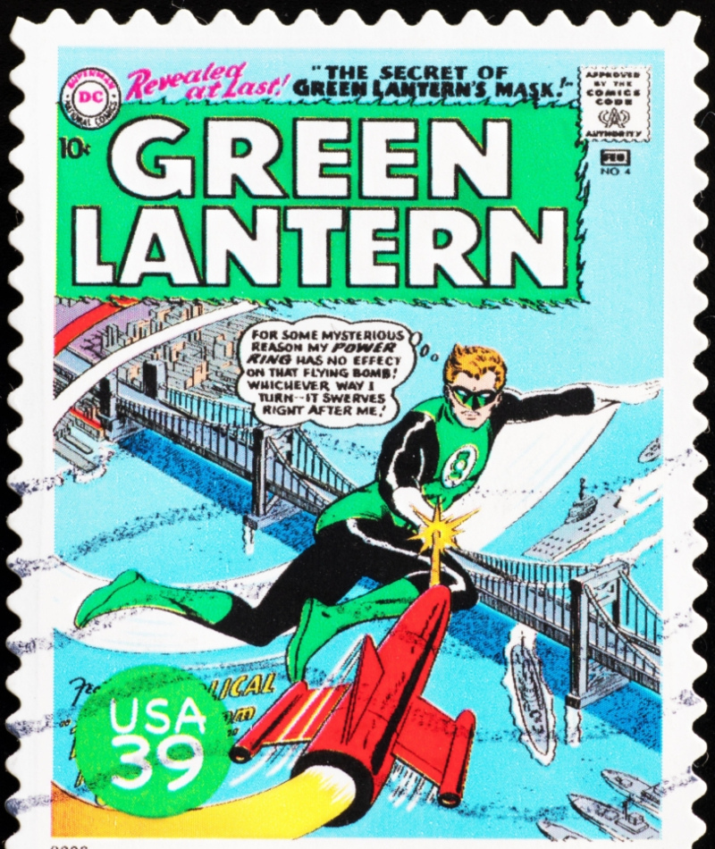 He Inspired the 'Green Lantern' | Alamy Stock Photo by Peregrine 