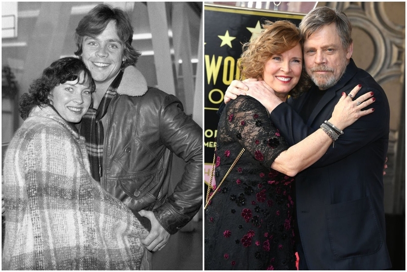 Mark Hamill – Marilou York | Alamy Stock Photo by PA Images & Getty Images Photo by Steve Granitz/WireImage