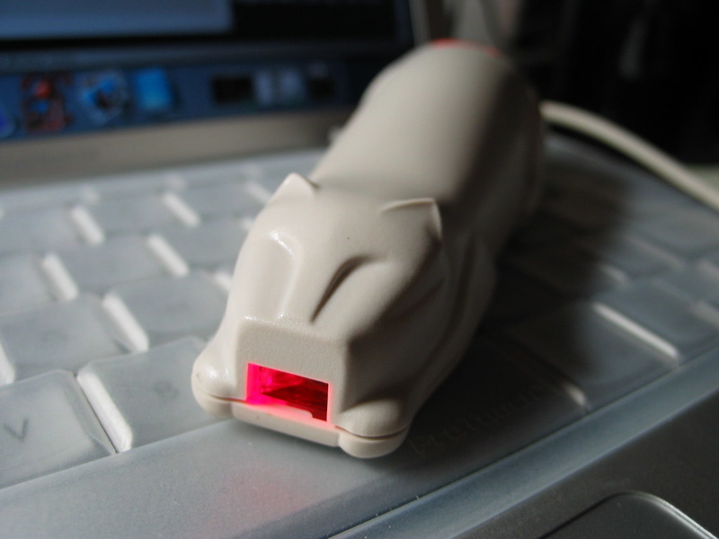 Cue Cat Barcode Scanner | Flickr Photo by Denise Chan