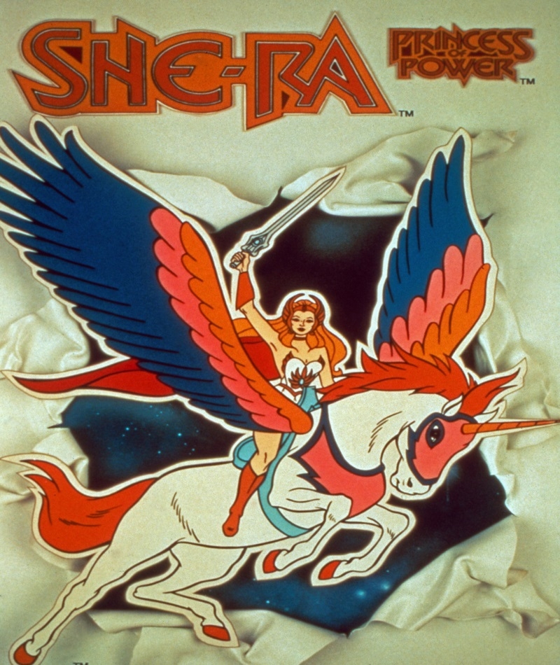 She-Ra, Princess of Power and Her Horse Swift Wind | Alamy Stock Photo by United Archives GmbH/IFTN