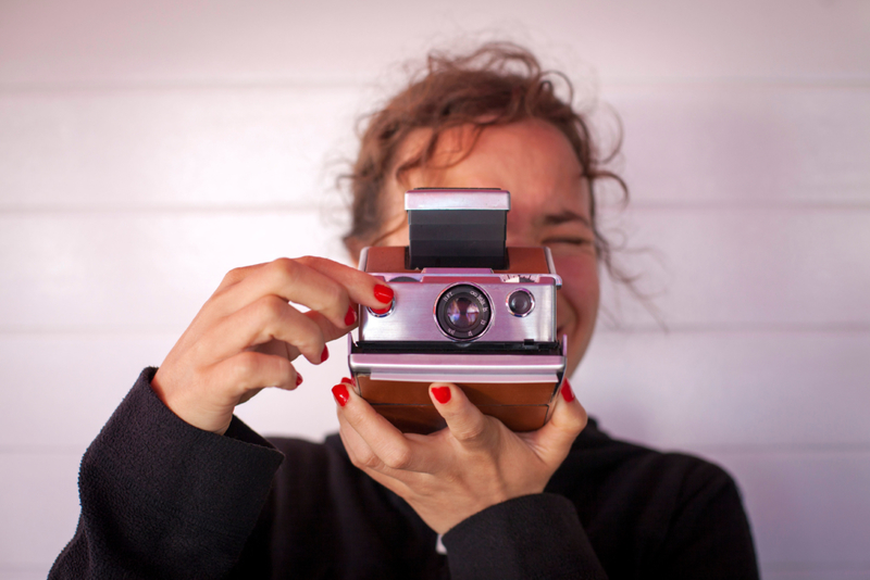 Polaroid Cameras | Alamy Stock Photo by Rachel Torres 