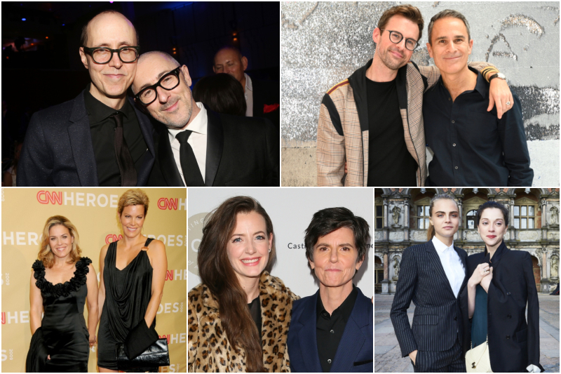 More Partners of Famous LGBT Entertainers | Getty Images Photo by Bruce Glikas/WireImage & Andrew Toth/Beverly Center & Gregg DeGuire/FilmMagic & JB Lacroix/ WireImage & Schiller Graphics
