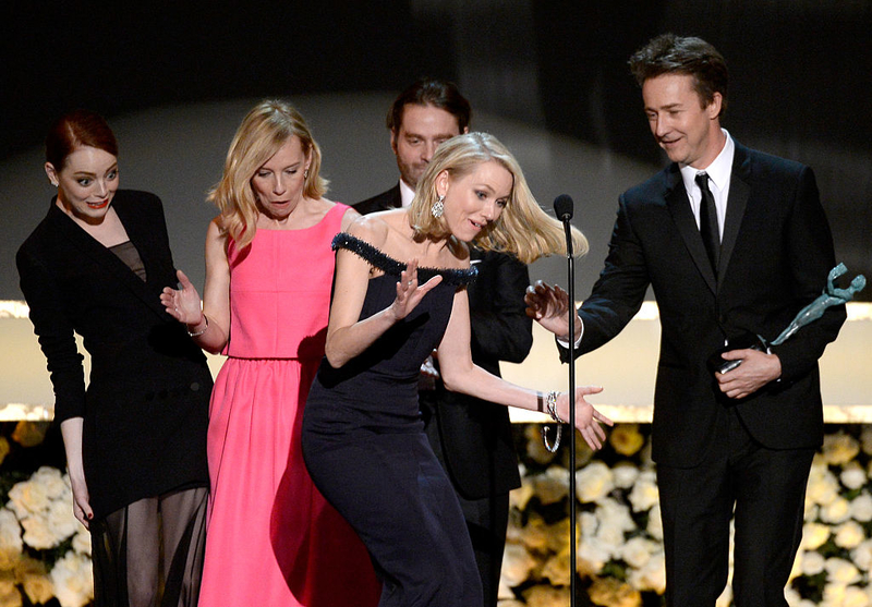 Naomi Watts Misses a Step | Getty Images Photo by Kevork Djansezian