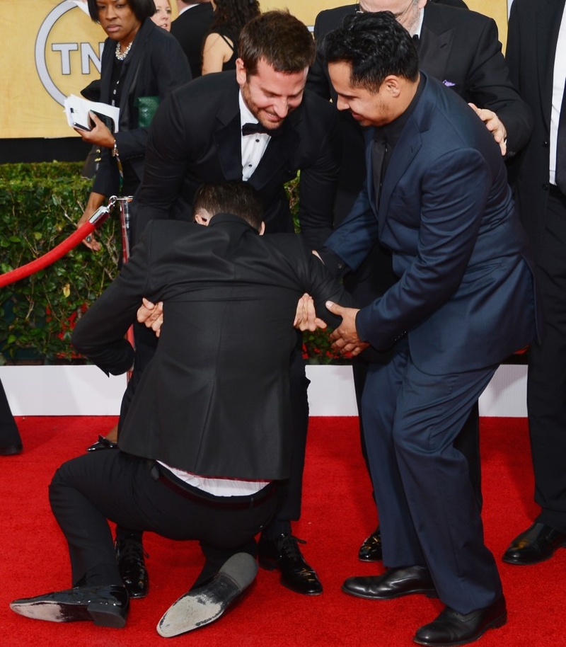 Bradley Cooper Was Grabbed | Getty Images Photo by Ethan Miller