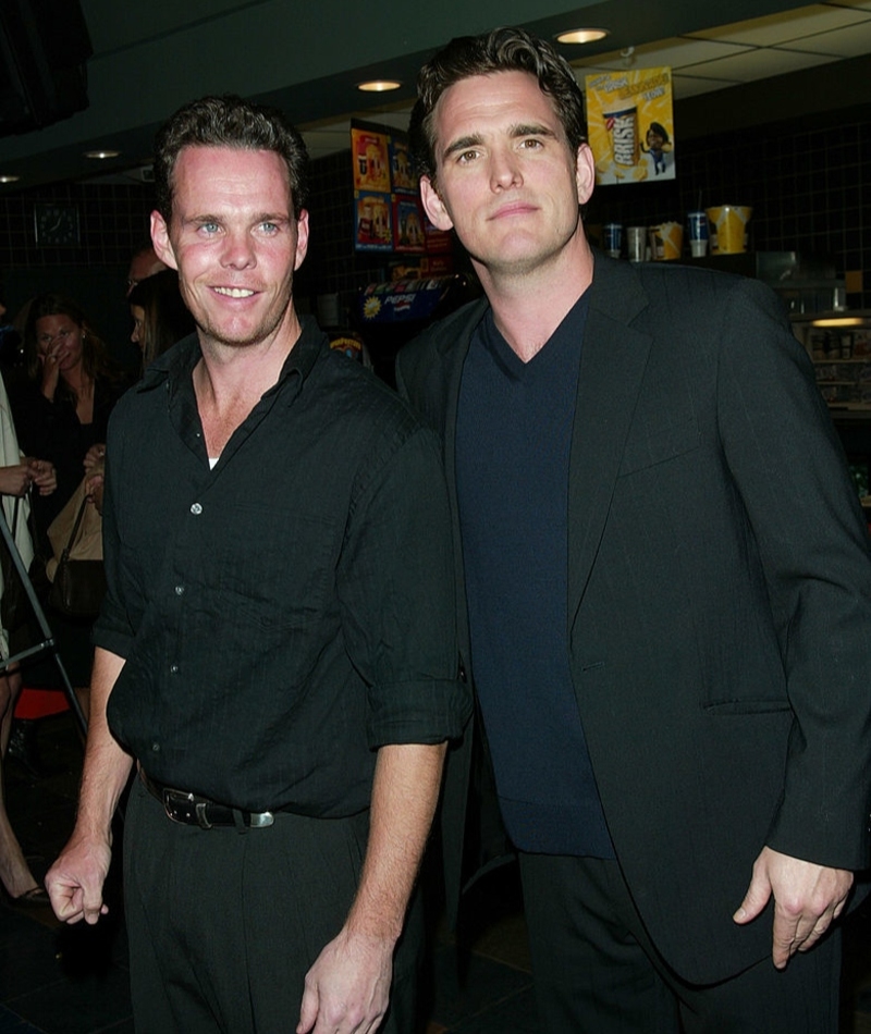 Matt Dillon With His Brother Kevin | Getty Images Photo by Evan Agostini
