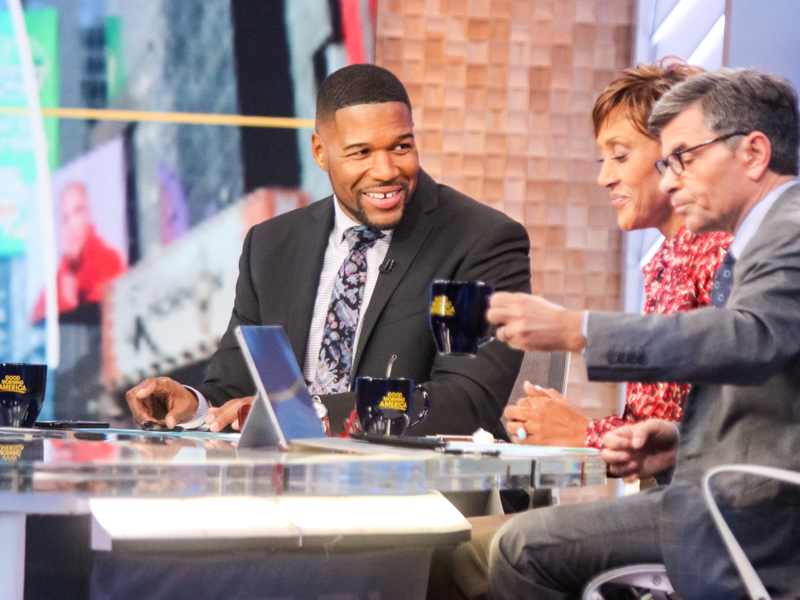 Michael Strahan – Good Morning America | Getty Images Photo by Jose Perez/Bauer-Griffin/GC Images