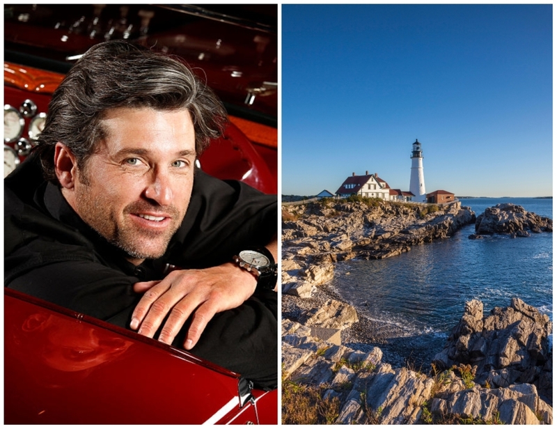 Patrick Dempsey - Maine | Getty Images Photo by Rick Loomis & Alamy Stock Photo