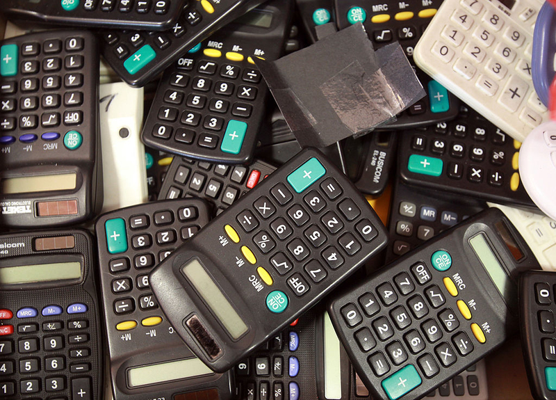 Calculator Days Gone By | Getty Images Photo by Matt Cardy