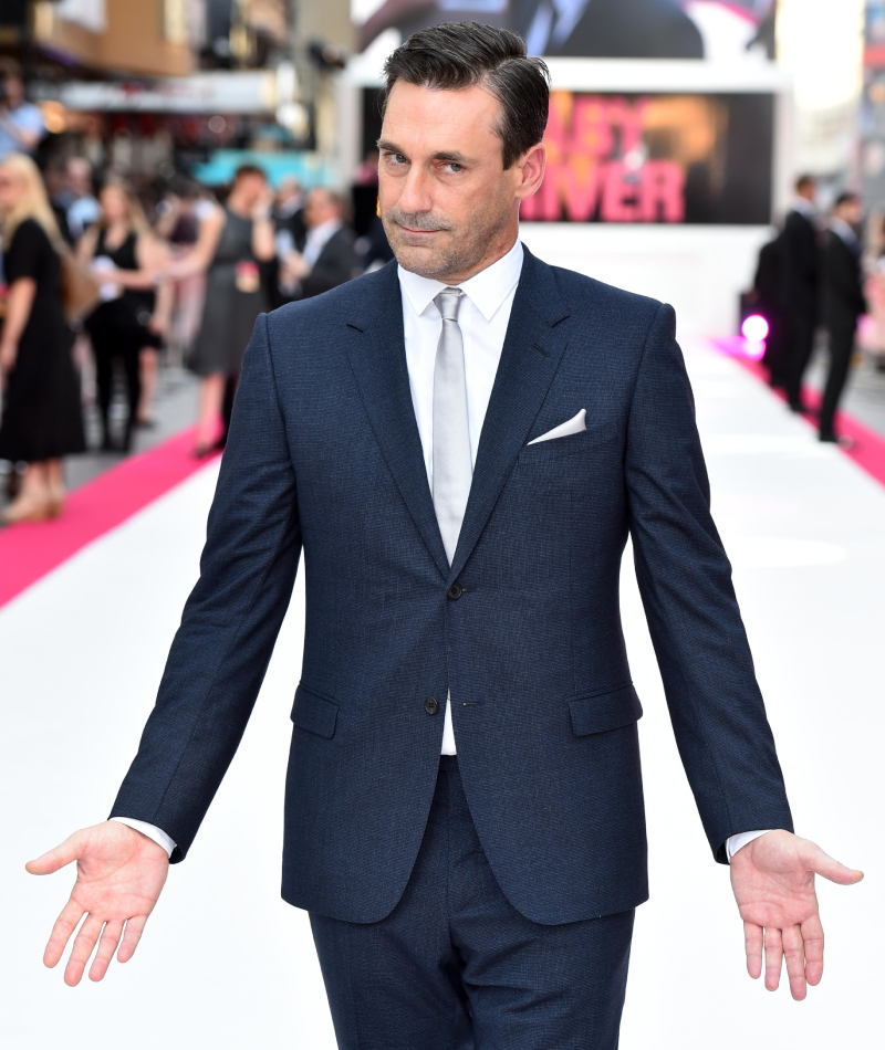 Jon Hamm Is a Cold Meanie | Alamy Stock Photo by Matt Crossick/PA Images