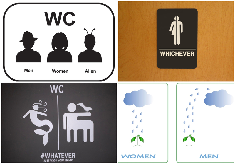 The Most Creative Bathroom Signs From All Around the World | Shutterstock