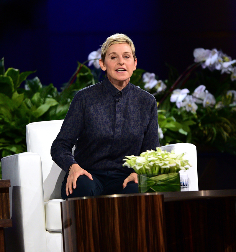 Opening up to Ellen | Getty Images Photo by James Devaney