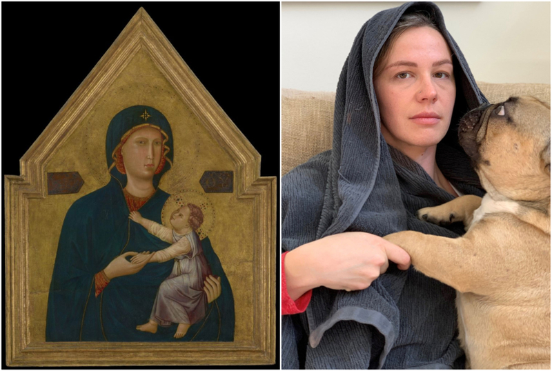 Everyday Art | Madonna and Child by Master of St. Cecilia/Getty Images Photo by Sepia Times & Twitter/@GettyMuseum