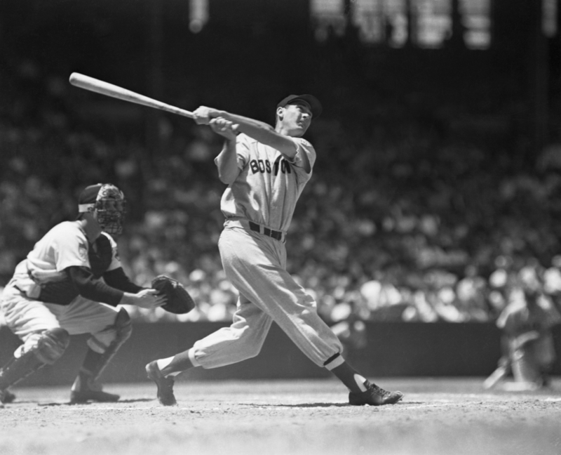 Ted Williams' Bat | Getty Images Photo by Bettmann