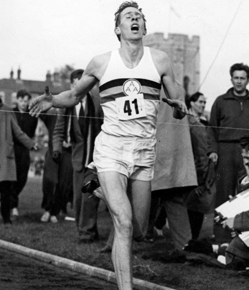 Roger Bannister Breaks the Four Minute Mile | Alamy Stock Photo