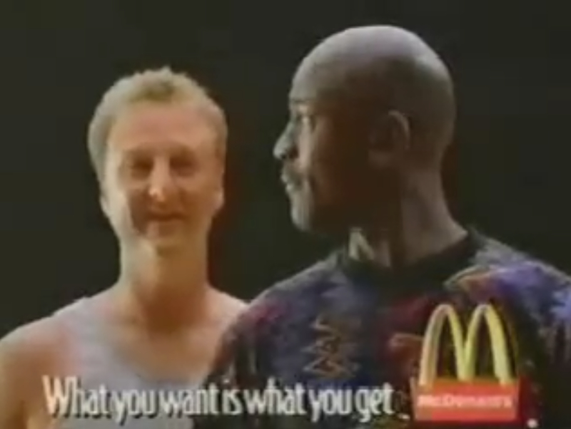 McDonald’s: “The Showdown” (1993) | Youtube.com/blogdebasket