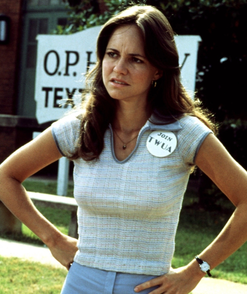 Sally Field as “Norma Rae” | Alamy Stock Photo by 20thCentFox/Courtesy Everett Collection