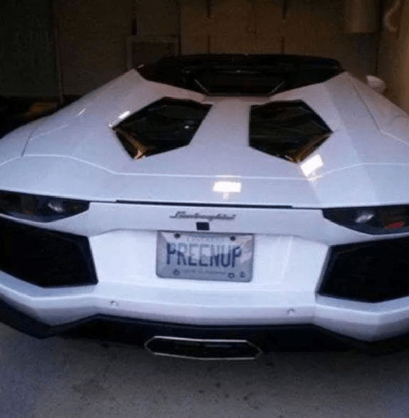 Prenup? Nope, Just the Lambo! | owned