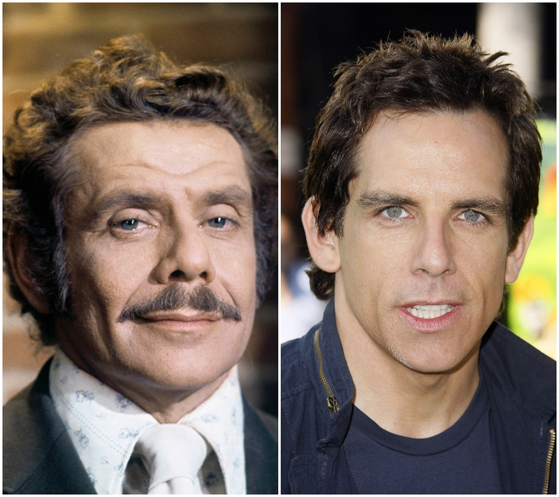 Jerry Stiller (44) & Ben Stiller (44) | Getty Images Photo by ABC Photo Archives & Alamy Stock Photo by Allstar Picture Library Ltd 