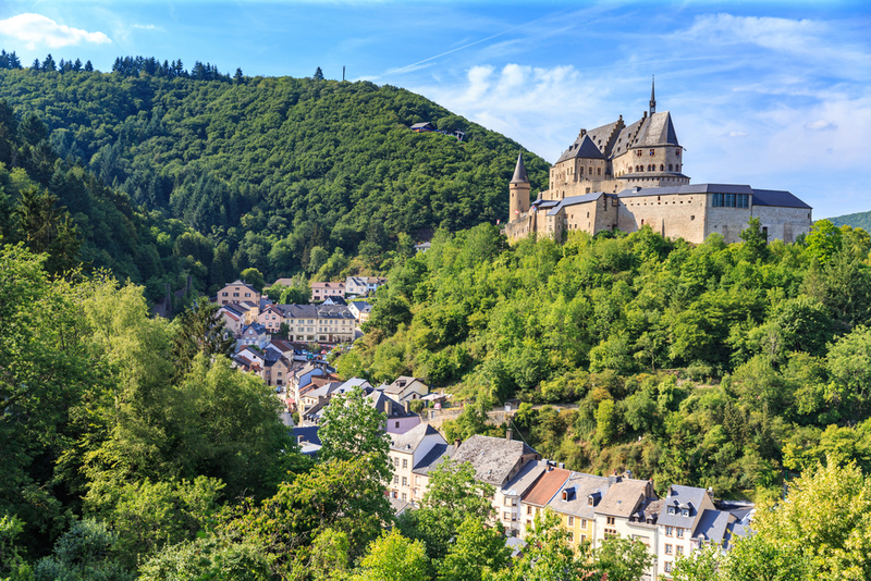 Vianden Castle, Luxembourg | Shutterstock