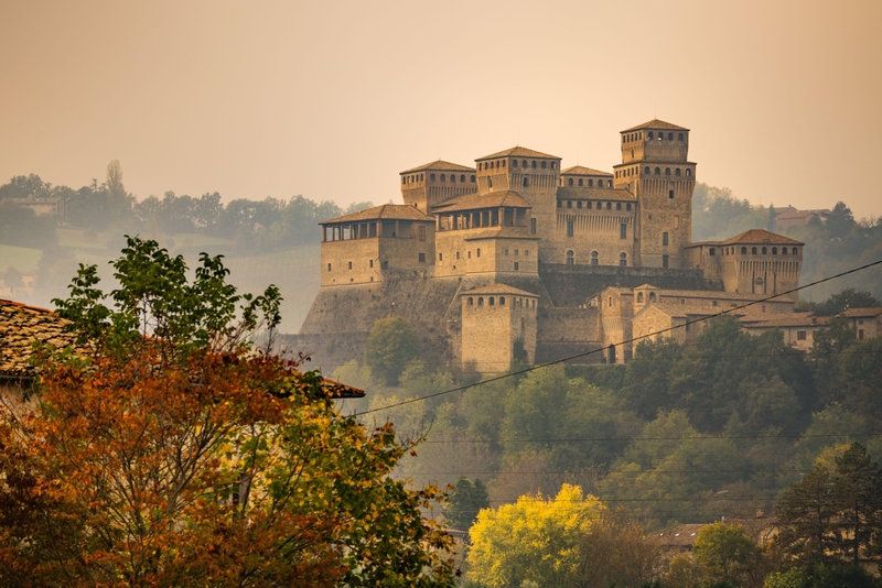 Torrechiara Castle — Italy | Alamy Stock Photo by ronnybas