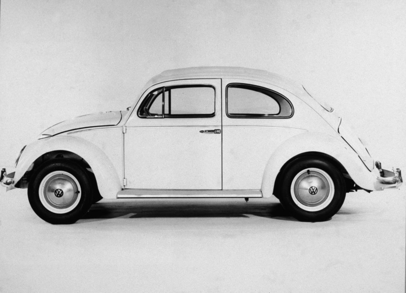 1960 Volkswagen Beetle | Getty Images Photo by Hulton Archive