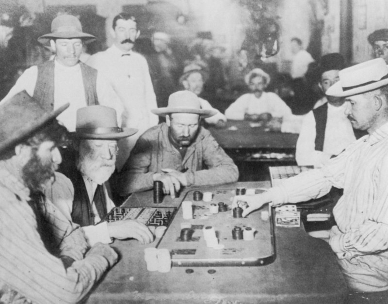 The Cowboys Playing Poker | Alamy Stock Photo by Alto Vintage Images