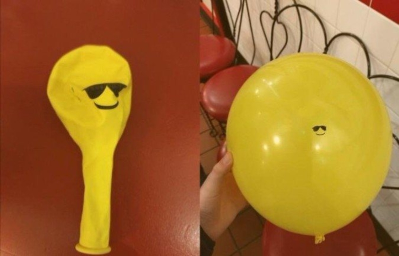 Smiley Balloon | Reddit.com/cybergrub