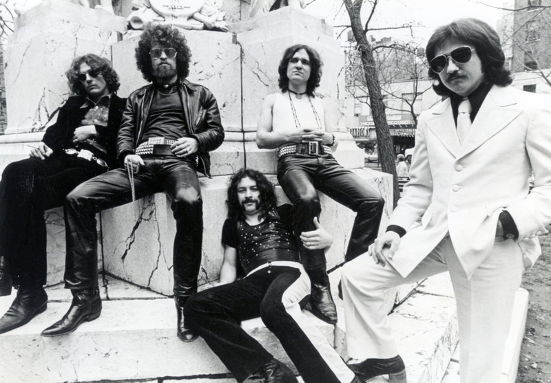 Rock Band Blue Oyster Cult Poses for a City Group Shot During the Height of Their Career | Alamy Stock Photo by Pictorial Press Ltd