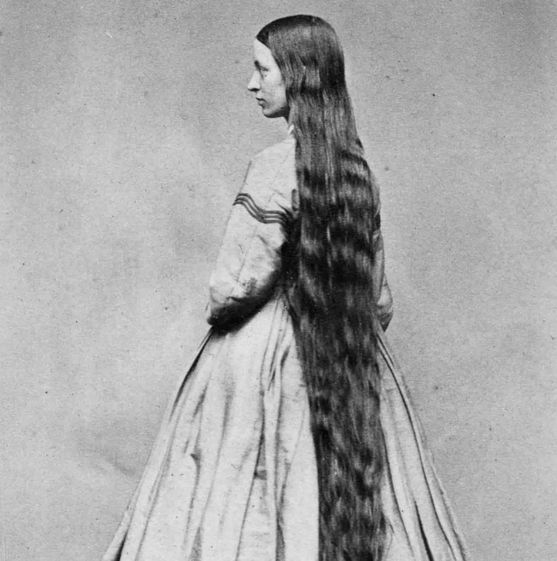 Infinitely Long Hair | Alamy Stock Photo