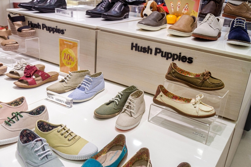 Made Overseas: Hush Puppies Shoes | Alamy Stock Photo by Jeffrey Isaac Greenberg 5+