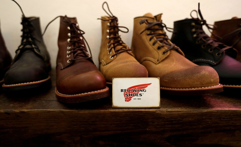 Made in the USA: Red Wing Shoes | Alamy Stock Photo
