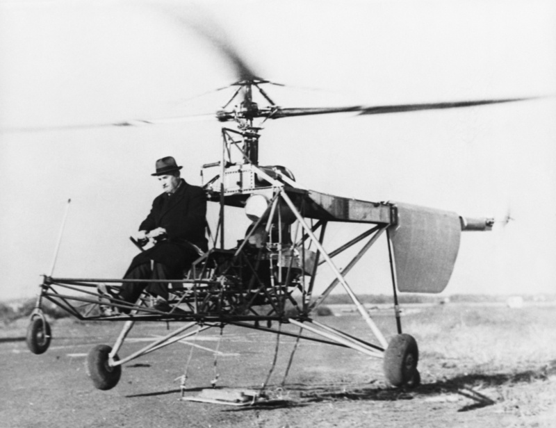 A Long History with Helicopters | Getty Images Photo by Bettmann